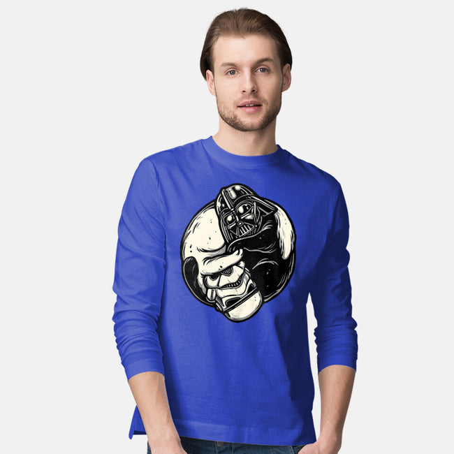 Black And White Cats-Mens-Long Sleeved-Tee-momma_gorilla