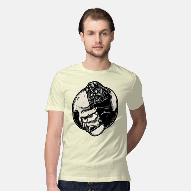 Black And White Cats-Mens-Premium-Tee-momma_gorilla