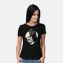 Black And White Cats-Womens-Basic-Tee-momma_gorilla