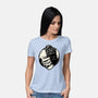 Black And White Cats-Womens-Basic-Tee-momma_gorilla