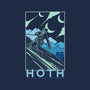 Hoth Ski Resort-Womens-Fitted-Tee-sebasebi