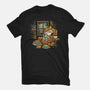 Rainy Day Reading-Mens-Basic-Tee-kg07