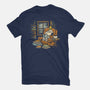 Rainy Day Reading-Mens-Basic-Tee-kg07