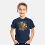 Rainy Day Reading-Youth-Basic-Tee-kg07