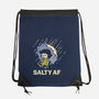 Salty AF-None-Drawstring-Bag-kg07