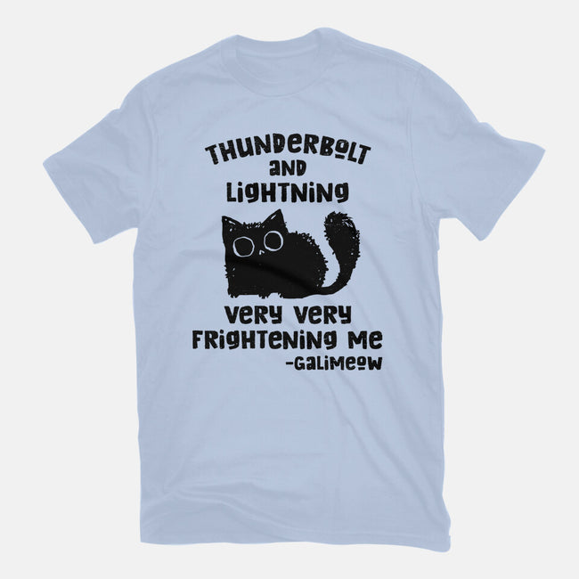 Very Very Frightening-Womens-Fitted-Tee-kg07