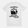 Very Very Frightening-Womens-Fitted-Tee-kg07