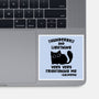 Very Very Frightening-None-Glossy-Sticker-kg07