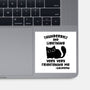 Very Very Frightening-None-Glossy-Sticker-kg07