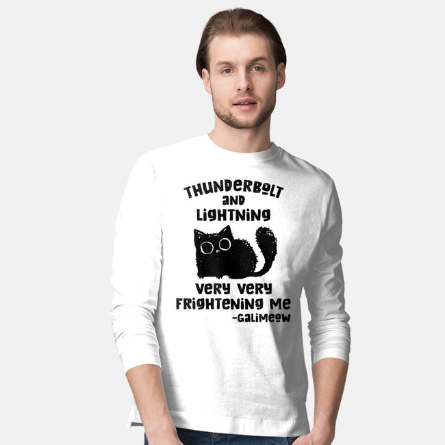 Very Very Frightening-Mens-Long Sleeved-Tee-kg07