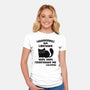 Very Very Frightening-Womens-Fitted-Tee-kg07