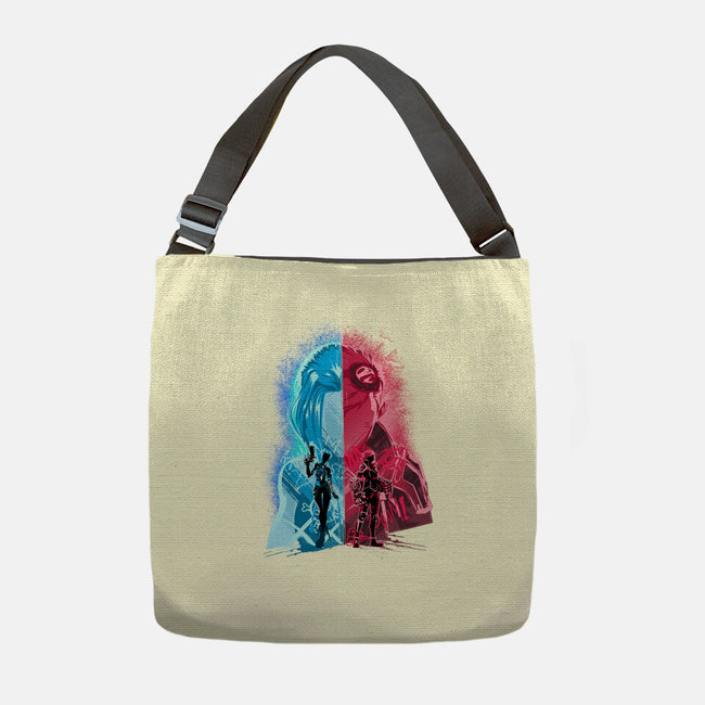 Heartsteel Sisters-None-Adjustable Tote-Bag-hypertwenty