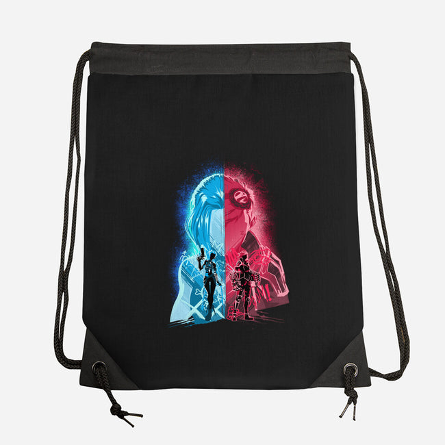 Heartsteel Sisters-None-Drawstring-Bag-hypertwenty