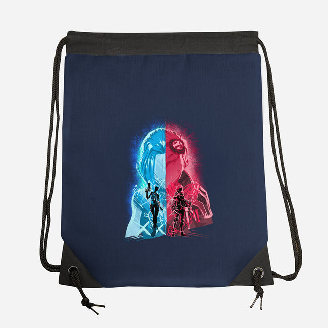Heartsteel Sisters-None-Drawstring-Bag-hypertwenty