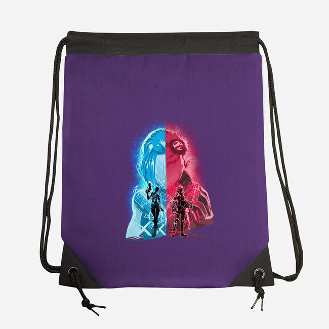 Heartsteel Sisters-None-Drawstring-Bag-hypertwenty