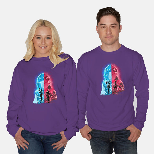 Heartsteel Sisters-Unisex-Crew Neck-Sweatshirt-hypertwenty