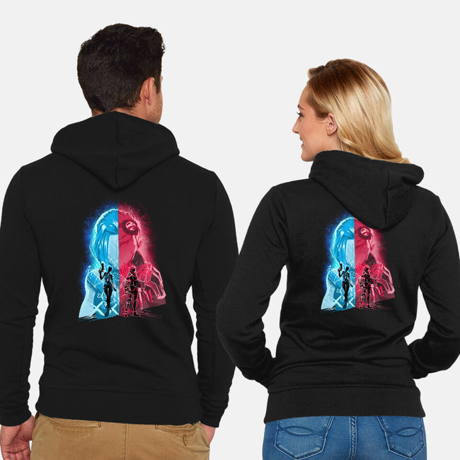 Heartsteel Sisters-Unisex-Zip-Up-Sweatshirt-hypertwenty