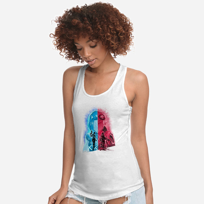 Heartsteel Sisters-Womens-Racerback-Tank-hypertwenty