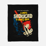 Seduced By The Dark Side-None-Fleece-Blanket-butcherbilly