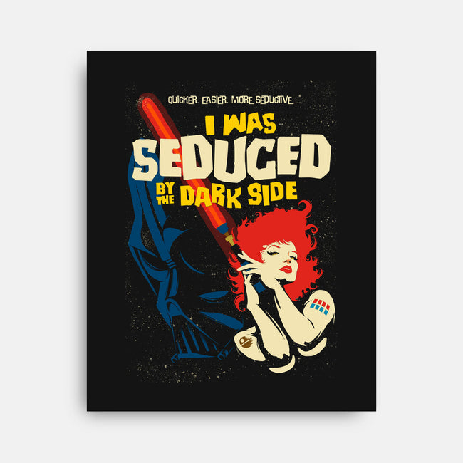 Seduced By The Dark Side-None-Stretched-Canvas-butcherbilly