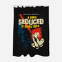 Seduced By The Dark Side-None-Polyester-Shower Curtain-butcherbilly