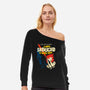 Seduced By The Dark Side-Womens-Off Shoulder-Sweatshirt-butcherbilly