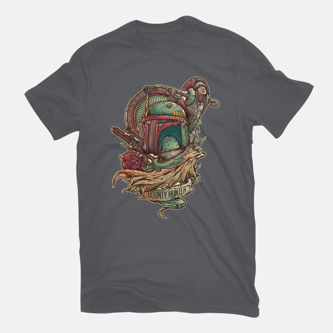 The Real Bounty Hunter-Womens-Basic-Tee-jmlfreeman