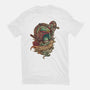 The Real Bounty Hunter-Womens-Fitted-Tee-jmlfreeman