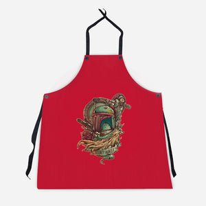 The Real Bounty Hunter-Unisex-Kitchen-Apron-jmlfreeman