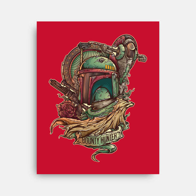 The Real Bounty Hunter-None-Stretched-Canvas-jmlfreeman