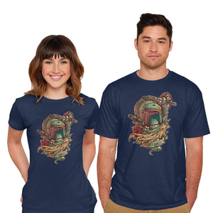 The Real Bounty Hunter-Mens-Basic-Tee-jmlfreeman