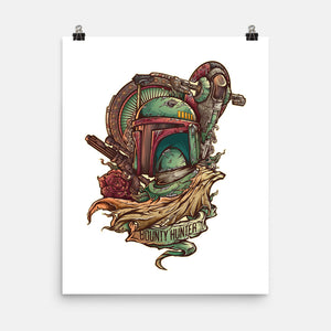 The Real Bounty Hunter-None-Matte-Poster-jmlfreeman