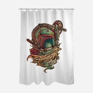 The Real Bounty Hunter-None-Polyester-Shower Curtain-jmlfreeman