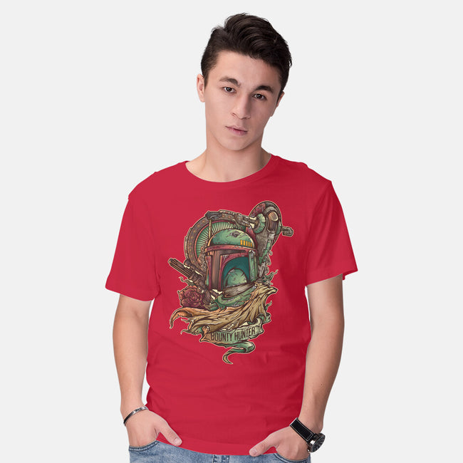 The Real Bounty Hunter-Mens-Basic-Tee-jmlfreeman