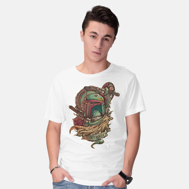 The Real Bounty Hunter-Mens-Basic-Tee-jmlfreeman