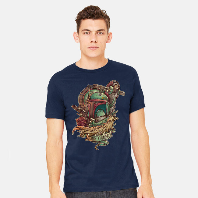 The Real Bounty Hunter-Mens-Heavyweight-Tee-jmlfreeman