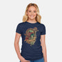 The Real Bounty Hunter-Womens-Fitted-Tee-jmlfreeman