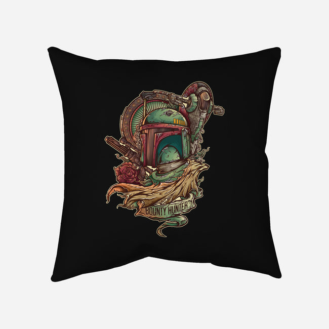 The Real Bounty Hunter-None-Removable Cover w Insert-Throw Pillow-jmlfreeman