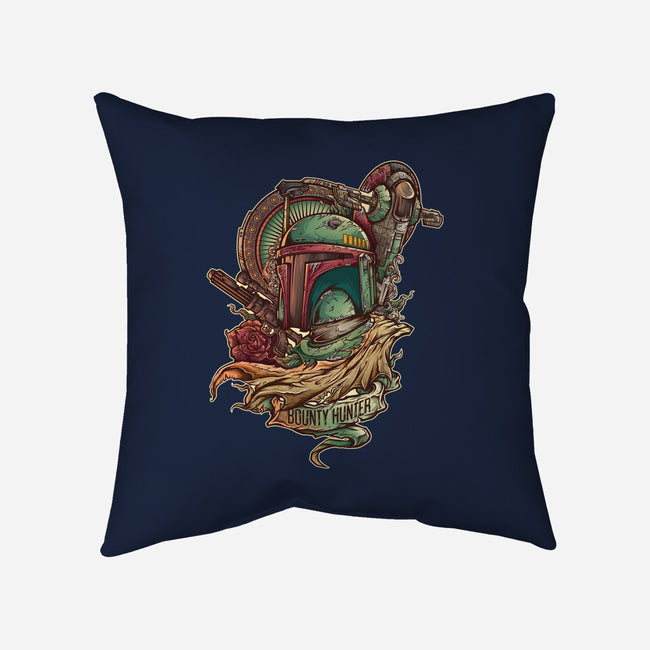 The Real Bounty Hunter-None-Removable Cover w Insert-Throw Pillow-jmlfreeman
