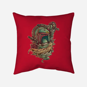 The Real Bounty Hunter-None-Removable Cover w Insert-Throw Pillow-jmlfreeman