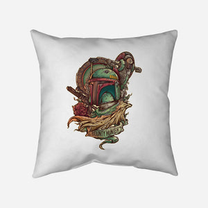 The Real Bounty Hunter-None-Removable Cover w Insert-Throw Pillow-jmlfreeman