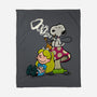 A Beagle In Wonderland-None-Fleece-Blanket-zascanauta
