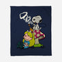 A Beagle In Wonderland-None-Fleece-Blanket-zascanauta