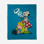 A Beagle In Wonderland-None-Fleece-Blanket-zascanauta