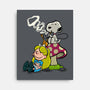 A Beagle In Wonderland-None-Stretched-Canvas-zascanauta