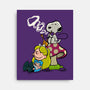 A Beagle In Wonderland-None-Stretched-Canvas-zascanauta