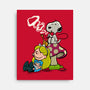 A Beagle In Wonderland-None-Stretched-Canvas-zascanauta