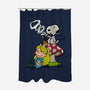 A Beagle In Wonderland-None-Polyester-Shower Curtain-zascanauta