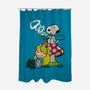A Beagle In Wonderland-None-Polyester-Shower Curtain-zascanauta