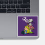 A Beagle In Wonderland-None-Glossy-Sticker-zascanauta